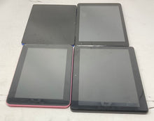 Load image into Gallery viewer, Lot Of 4 Pcs Assorted Mixed Touch Screen Android Tablets Not Tested For Parts