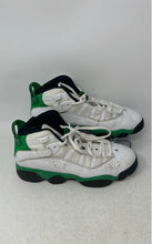 Load image into Gallery viewer, Nike Kids Air Jordan 6 Rings 323419 White Green Lace-Up Sneaker Shoes Size 5.5Y