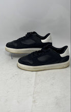 Load image into Gallery viewer, Primark Mens Black Leather Round Toe Lace-Up Low Top Sneakers Shoes Size 9