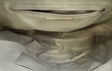 Load image into Gallery viewer, Abbott Lyon Womens Light Pink Pebbled Leather Flap Over Top Handle Tote Handbag