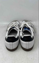 Load image into Gallery viewer, Adidas Mens Samba OG White Gray Black Low Top Lace-Up Sneaker Shoes Size 7.5