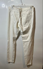 Load image into Gallery viewer, Express Womens White Denim Stretch Light Wash Pockets Skinny Jeans Size 0R