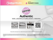 Load image into Gallery viewer, Authentic Karl Lagerfeld Women's Translucent Purple & Havana Glasses