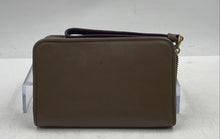 Load image into Gallery viewer, Authentic Marc By Marc Jacobs Womens Gray Leather Wristlet Wallet Damaged