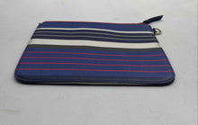 Load image into Gallery viewer, Tommy Hilfiger Womens Multicolor Striped Zipper Mini Clutch Wallet