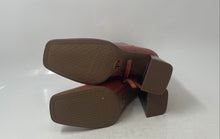 Load image into Gallery viewer, Circus By Sam Edelman Womens Pascha 2 Brown Croc Embossed Ankle Boots Size 7 1/2