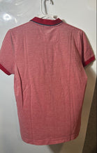 Load image into Gallery viewer, Hugo Boss Mens Red Heather Long Staple Cotton Slim Fit Polo Shirt Size Small