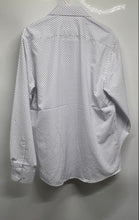 Load image into Gallery viewer, Nautica Mens White Anchor Long Sleeve Slim Fit Dress Shirt L 16-16 1/2 With Tag