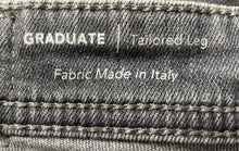 Load image into Gallery viewer, AG Mens Gray Denim Graduate Tailored Fit Straight Leg Jeans Size 32X34
