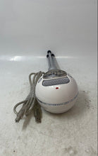 Load image into Gallery viewer, Blue Snowball Ice White Silver-Tone Tripod Stand USB Microphone Not Tested