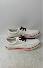 Load image into Gallery viewer, Red Fleece By Brooks Brothers Mens White Low Top Lace-Up Sneaker Shoes Size 8