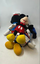 Load image into Gallery viewer, Set Of 3 Pcs Disney Mickey Mouse Multicolor Stuffed Animals Plush Toy