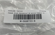 Load image into Gallery viewer, Jeemak ACT74R Black Waterproof Ultra HD 4K Action Camera In Box Not Tested
