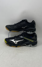 Load image into Gallery viewer, Mizuno Womens Wave Lightning Z3 Black Gray Volleyball Shoes Size 11.5 In Box