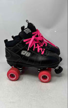 Load image into Gallery viewer, Rock Skates Womens GT40 SG-58 Pink And Black Roller Skates Size 8