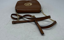 Load image into Gallery viewer, Michael Kors Womens Fulton Brown Leather Adjustable Strap Crossbody Purse