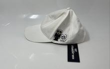 Load image into Gallery viewer, Karl Lagerfeld Paris Mens White Embroidered Adjustable Baseball Cap With Tags