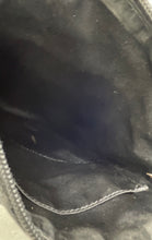 Load image into Gallery viewer, Coach Womens Black Monogram Adjustable Strap Top Zipper Crossbody Bag