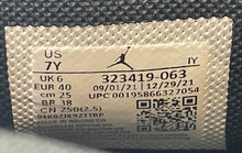 Load image into Gallery viewer, Nike Boys Air Jordan 6 Rings 323419-063 Black Lace-Up Sneakers Shoes Size 7Y