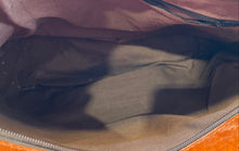 Load image into Gallery viewer, Nicaragua Womens Brown Gray Zipper Double Handle Shoulder Handbag