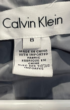 Load image into Gallery viewer, Calvin Klein Womens Light Gray Long Sleeve Button Front Military Jacket Size 8
