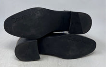 Load image into Gallery viewer, Calvin Klein Womens Jasen Black Leather Round Toe Side Zip Ankle Boots Size 10M