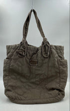 Load image into Gallery viewer, Authentic Marc By Marc Jacobs Womens Gray Inner Pocket Tote Handbag Stained