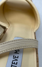 Load image into Gallery viewer, Steve Madden Womens Maitai Yellow Cork Wedge Platform Sandals Size 9M