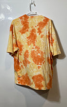 Load image into Gallery viewer, Jordan Mens Essentials Yellow Orange Tie-Dye Short Sleeve Oversized T-Shirt Sz M