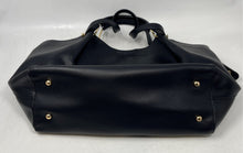 Load image into Gallery viewer, Sondra Roberts Womens Squared Black Leather Bottom Studs Top Handle Shoulder Bag
