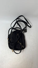 Load image into Gallery viewer, Moliabal Womens Black Gold Adjustable Strap Mini Shoulder Backpack