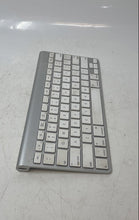 Load image into Gallery viewer, Apple Model A1314 Silver Tone Plastic Wireless Portable Keyboard Not Tested