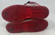 Load image into Gallery viewer, Nike Kids Air Jordan 1 Mid DQ8426-061 Red White And Black Sneakers Shoes Size 5Y