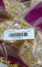 Load image into Gallery viewer, Salazar Yepez Womens Pink Gold Trimmed 24 Inch Sombrero Mexican Hat Size 7 1/4