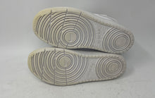 Load image into Gallery viewer, Nike Kids Court Borough Mid 2 White Leather Lace-Up Sneaker Shoes Size 1.5Y