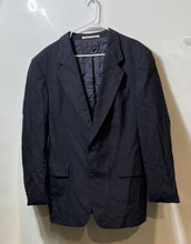 Load image into Gallery viewer, Hugo Boss Mens Black Wool Long Sleeve Notch Lapel Two-Button Blazer Size 40L