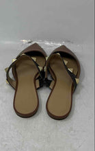 Load image into Gallery viewer, Michael Kors Womens Wren Brown Leather Pointed Toe Slip-On Flats Size 9.5M