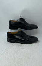 Load image into Gallery viewer, Johnston & Murphy Mens Domani Black Leather Lace-Up Oxford Dress Shoes Size 11 N