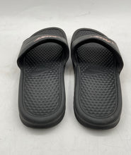 Load image into Gallery viewer, Nike Womens Benassi 343881-007 Black Slip-On Open Toe Slide Sandals Size 7