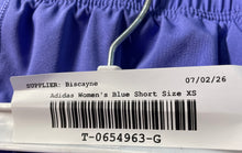Load image into Gallery viewer, Adidas Womens Purple Regular Fit Elastic Waist Pull-On Athletic Shorts Size XS