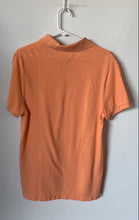 Load image into Gallery viewer, Tommy Hilfiger Mens Orange Cotton Short Sleeve Custom Fit Polo Shirt Size S/P