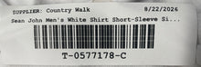 Load image into Gallery viewer, Sean John Mens White Crew Neck Short Sleeve Pullover T-Shirt Size XL