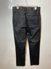 Load image into Gallery viewer, Massimo Dutti Womens Black Denim Dark Wash Pockets Straight Leg Jeans Size 10