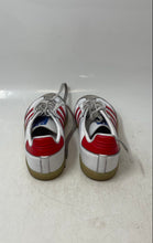 Load image into Gallery viewer, Adidas Kids Samba OG JI4465 White Red Low Top Lace-Up Sneaker Shoes Size 2.5