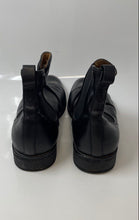 Load image into Gallery viewer, Bruno Ferrini Mens Black Leather Round Toe Pull-On Ankle Chelsea Boots Size 10