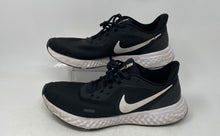 Load image into Gallery viewer, Nike Mens Revolution 5 BQ3204-002 Black White Low Top Sneakers Shoes Size 10.5