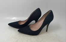 Load image into Gallery viewer, Kate Spade New York Womens Black Glitter Slip-On Stiletto Pump Heels Size 8.5M