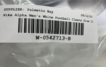 Load image into Gallery viewer, Nike Mens Alpha Menace 4 PRO FD7037-101 White Football Cleats Size 12