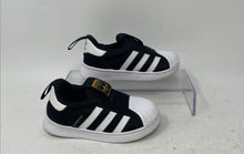 Load image into Gallery viewer, Adidas Kids Superstar 360 S82711 Black White Low Top Sneaker Shoes Size 6K