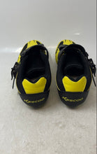Load image into Gallery viewer, Kescoo Unisex Yellow Black Adjustable Straps 3 Bolt Cycling Shoes Size EUR 41